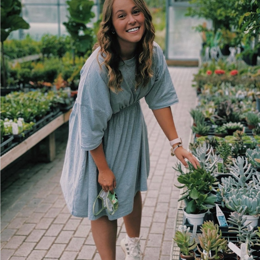 Misguided Dress Tall in Grey